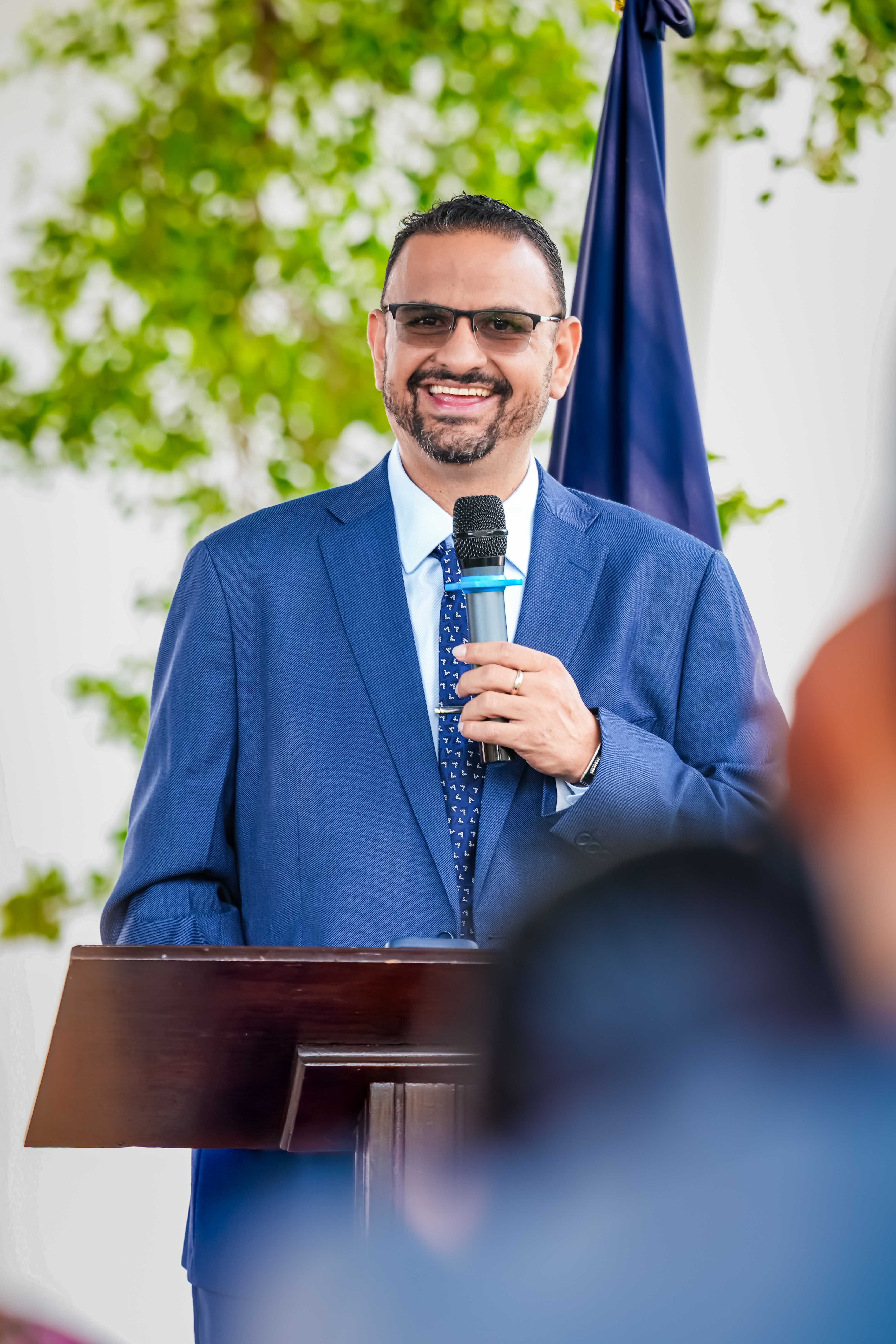 Alcalde en evento cultural