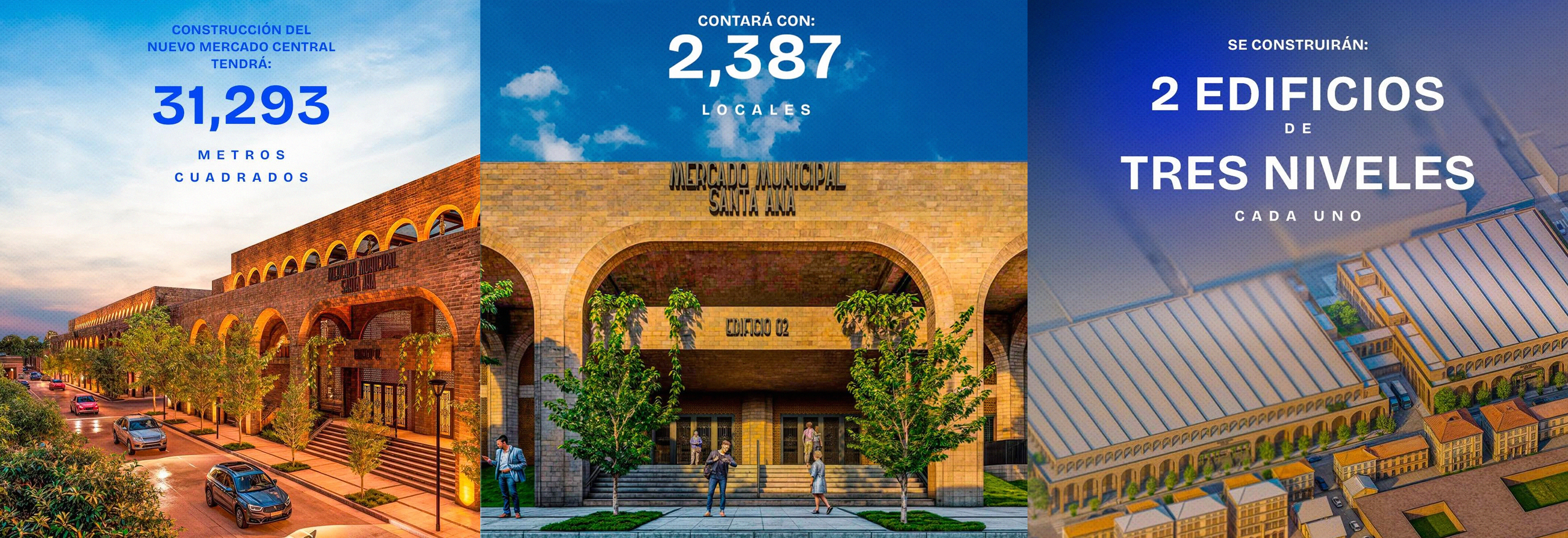 Datos de construcción del Nuevo Mercado Municipal